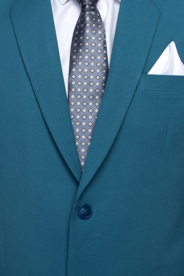 FAVOROSKI Turkish Green Slim Fit Formal/Party Single-Breasted Casual Blazer