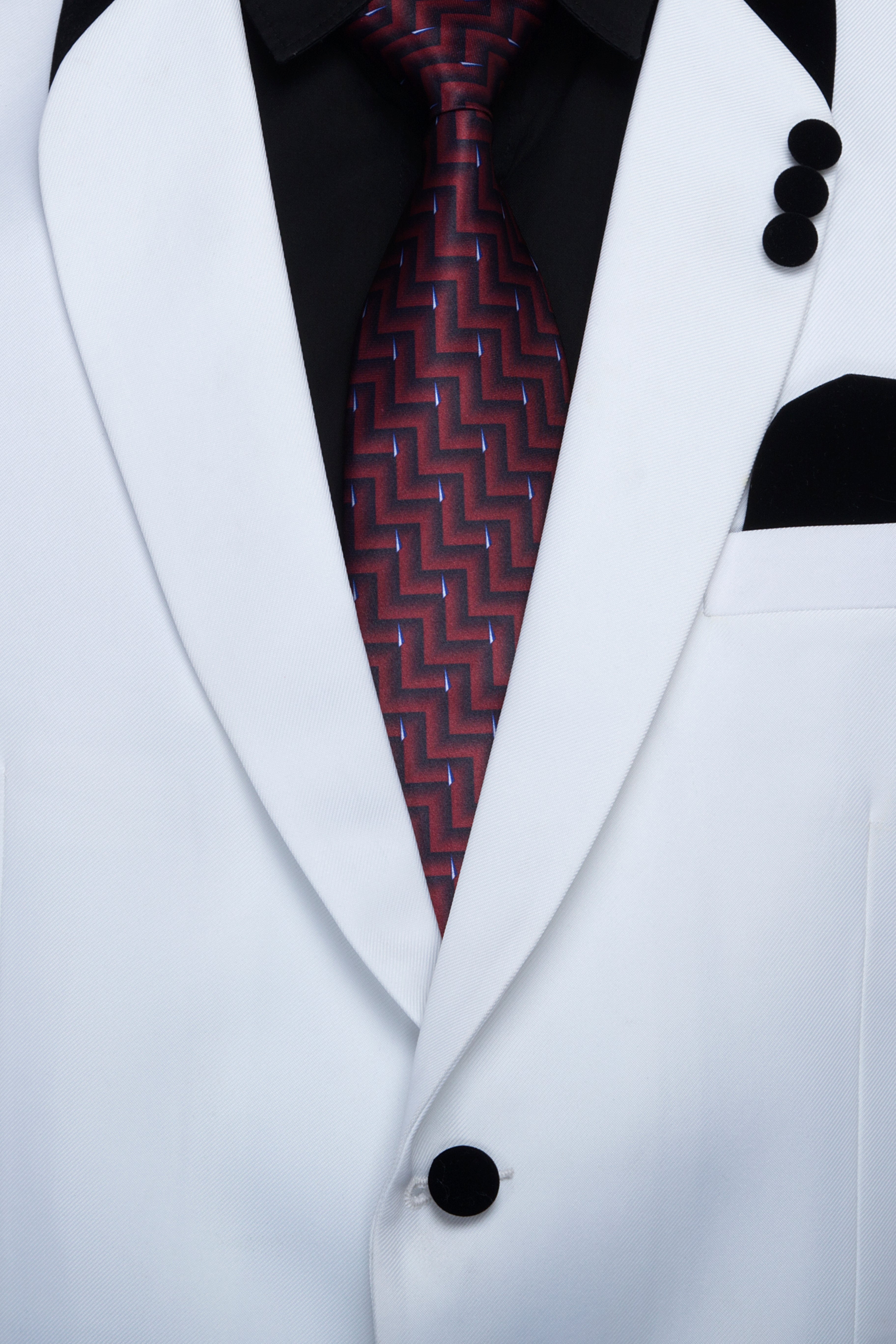 FAVOROSKI White Slim Fit Formal/Party Single-Breasted Casual Blazer